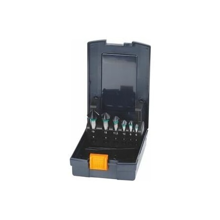 Garant 6 Pc HSS Countersink Set, 90 Deg, TiAlN Coated, 6 mm to 19 mm 150315 6